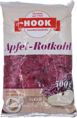 Image de Hook - Chou rouge aux pommes, 5 x 500 g sachets