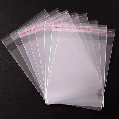 Productafbeelding van Transparante Resealable Zakjes met Kleefsluiting, 100 Stuks