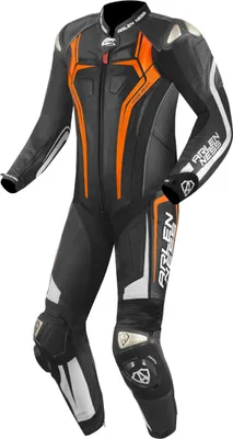 Immagine prodotto di Tuta in pelle da moto Arlen Ness Sugello 2 1 pezzo, nero/arancio, 48