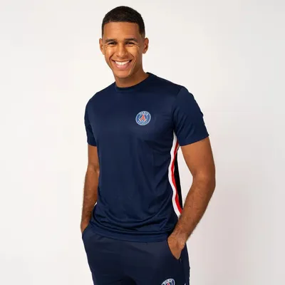 Produktbild von Offizielles PSG Herren Fußballtrikot im klassischen Design, Dunkelblau mit rot-weißen Akzenten