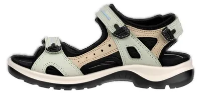 Produktbild von Ecco Offroad Damentrekkingsandale MATCHA/SAND Klett 6956360879 (38/MATCHA/SAND)