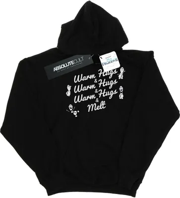 Produktbild von Disney - "Frozen 2 Warm Hugs And Melt" Kapuzenpullover für Herren BI10974 (5XL) (Schwarz)