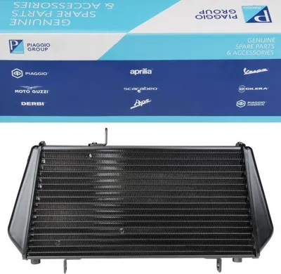 Image de Radiateur d'eau 897162 pour Aprilia Dorsoduro 900 / SL 750 Shiver ABS GT / SMV 750 Dorsoduro - Pièce d'origine Piaggio