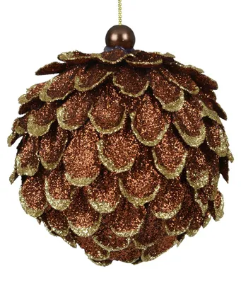 Productafbeelding van Kerstbal d8h bruin Decoris