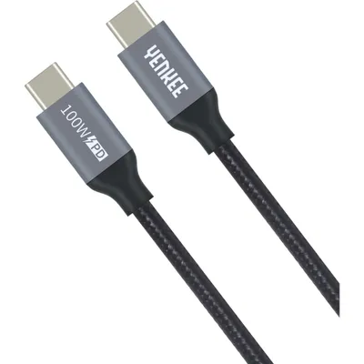 Obrázek produktu pro YENKEE YCU 323 BK Synchronizační a nabíjecí USB C kabel 3.1 Gen 2, 1,5m