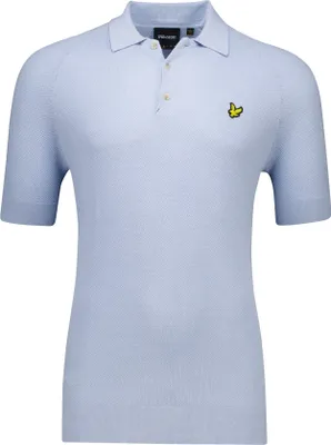 Produktbild von LYLE & SCOTT - Gestricktes Herren-Poloshirt aus Leinenmischung - Größe XL