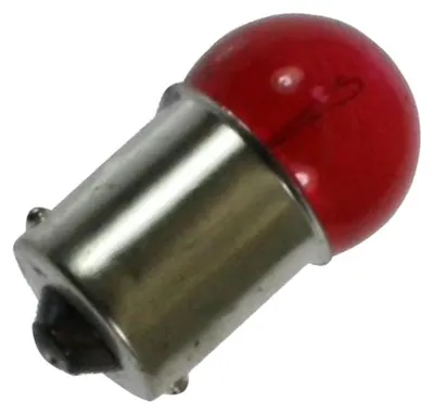 Image de ampoule 12V 21W BA15S rouge, pour moto, scooter, cyclomoteur, voiture