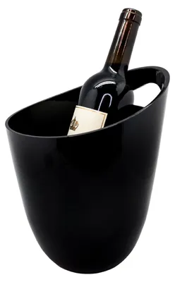 Immagine prodotto di Vin Bouquet FIE 1120, refrigeratore per bottiglie nero, adatto per 1 bottiglia di vino, spumante o champagne