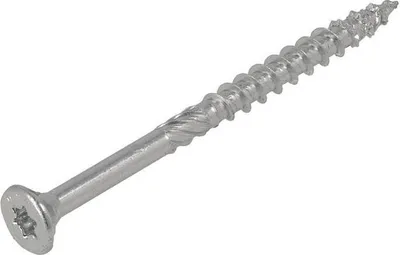 Immagine prodotto di Vite da costruzione a testa piatta 6 mm TX-30 zincata 120 mm