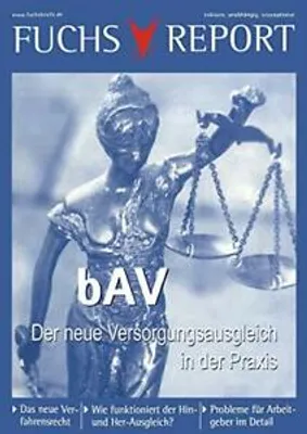 Produktbild von bAV - der neue Versorgungsausgleich