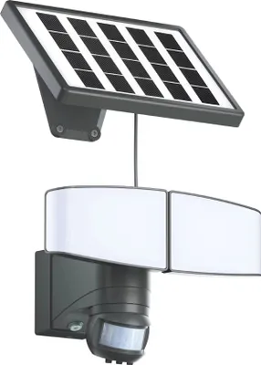 Produktbild von LED Solar Strahler Bewegungsmelder Leuchtdauer- Leuchtkraftregler 6000K 900lm