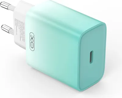 Obrázok produktu pre Nástenná nabíjačka XO CE18 PD 30W 1x USB-C modro-biela