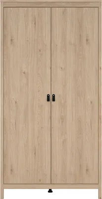 Produktbild von Madrid Kleiderschrank 199x103x59cm, 2 Türen Eichen-Nachbildung.
