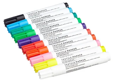 Produktbild von Beleduc 40152 Textilstifte 10er Set