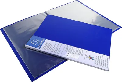 Produktbild von EXACOMPTA Sichtbuch DIN A4 PP 40 Hüllen blau