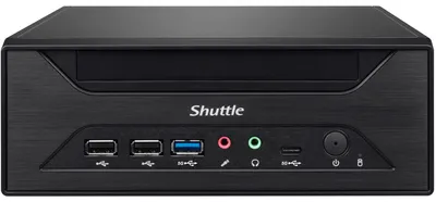 Produktbild von XPC slim XH610 (schwarz, ohne Betriebssystem)