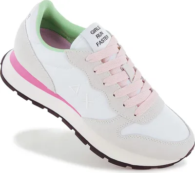 Image de SUN68 Ally Solid - Baskets pour femme, blanches, Z36201-01, taille 36