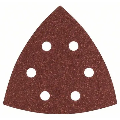 Produktbild von Schleifblatt-Set für Deltaschleifer K=80, 105 mm, 5-tlg.