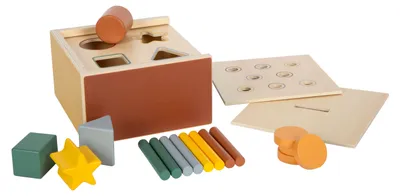Produktbild von Montessori Steckspiel100%