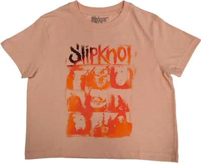 Produktbild von Slipknot - "The End, So Far" Kurzes Top für Damen RO12479 (S) (Pink)