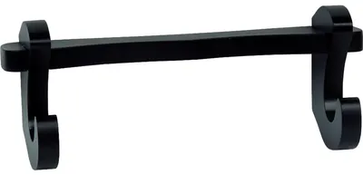 Produktbild von Wandhalter aus Holz für ein Samuraischwert, schwarz
