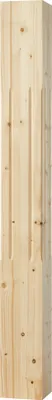 Produktbild von Balustraden Pfosten nutgefräst 13 x 13 x 118 cm (320) schwedische Kiefer / Fichte