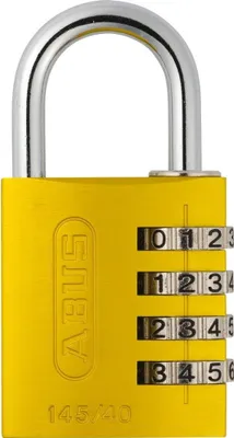 Zdjęcie produktu dla ABUS 488092, Żółty, Aluminium, 110 g, 1 szt.