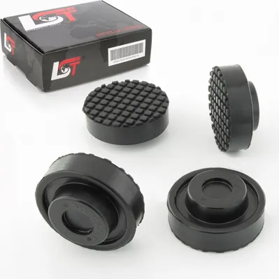 Produktbild von 4x Adapter Wagenheber Aufnahme Hebebühnen Gummiauflage Ø 64x28mm für Hyundai