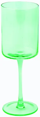 Zdjęcie produktu dla Zestaw dwóch zielonych kieliszków do wina Rainbow Green
