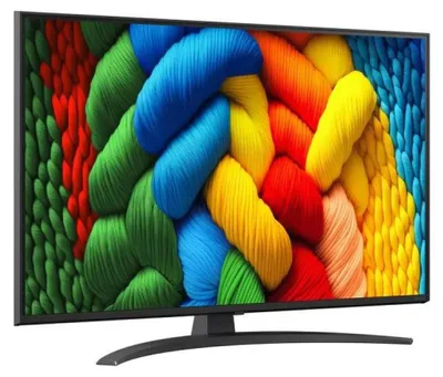 Zdjęcie produktu dla LG NanoCell AI 43NANO81A6A, 109,2 cm (43"), 3840 x 2160 px, NanoCell, Smart TV, Wi-Fi, Czarny
