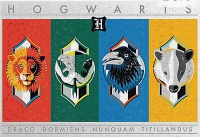 Produktbild von Harry Potter - Hogwarts Häuser-Puzzle CD1133 (Einheitsgröße) (Bunt)
