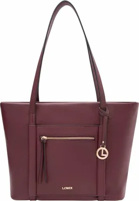 Produktbild von L.CREDI Schultertasche Merle Shopper Wine weinrot