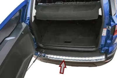 Produktbild von MIT ABKANTUNG LADEKANTENSCHUTZ Edelstahl für Ford Ecosport - ab Facelift 2017-