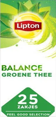Produktbild von Lipton Feel Good Selection Grüner Tee 25 x 1,6 Gramm