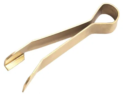 Lontblusser aus Messing, Länge 8 cm, für Kerzen