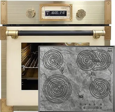 Immagine prodotto di Set da cucina / Forno da incasso Kaiser EH 6427 ElfAD + piano cottura in vetroVetroceramica KCT 6715 F Ära