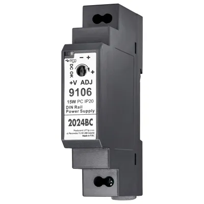 Produktbild von MasterLED DIN Netzteil 24V 15W 0,63A IP20 Hutschiene kompakt