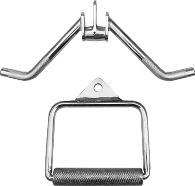 Produktbild von Sporttrend 24 - Seilzug Set Einhandgriff kurz + Trizeps Curl Griff