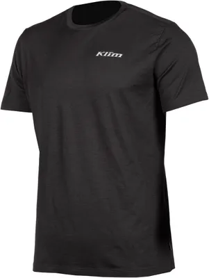 Immagine prodotto di Maglietta funzionale Klim Teton Merino Wool Short, nera, L