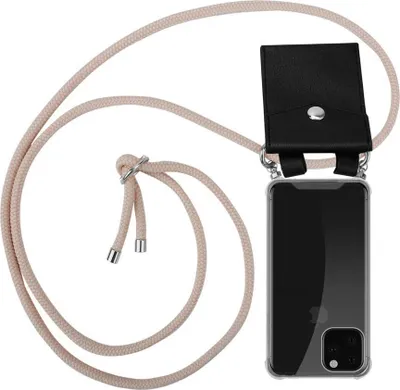 Obrázok produktu pre Cadorabo Ochranné puzdro pre Apple iPhone 11 PRO Case v ružovej farbe Odnímateľné puzdro s reťazou na mobil