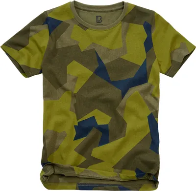 Produktbild von BRANDIT Kids T-Shirt swedish camo M90 Gr. 158/164