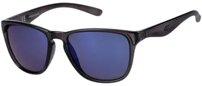 Produktbild von 4F - Herren/Damen Uni Sonnenbrille "4FWSS24ASUNU048" - Polycarbonate MR78064 (Einheitsgröße) (Schwarz/Blau)