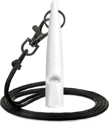 Produktbild von ACME Hundepfeife No. 211.5, White / Weiß, mit Pfeifenband