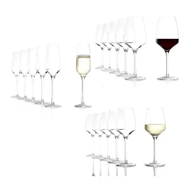 Produktbild von Stölzle Lausitz Experience Weißweinkelch/Rotweinkelch/Champagnerkelch Set 18 tlg