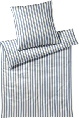 Produktbild von elegante Kissenbezug einzeln Mako-Satin Studio Line Farbe Nordisch Blau Größe 40x80