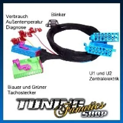 Zdjęcie produktu dla Adapter wiązki przewodów MFA FIS do prędkościomierza VW Golf 4 w Golf 3 Polo 6N