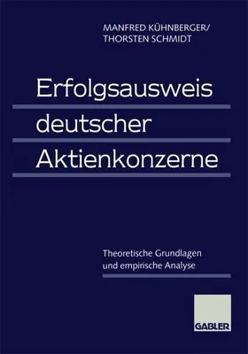 Produktbild von Erfolgsausweis deutscher Aktienkonzerne
