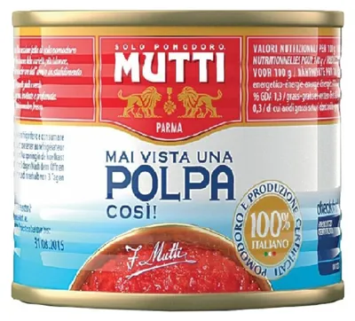 Zdjęcie produktu dla Pulpa pomidorowa 210g - Mutti