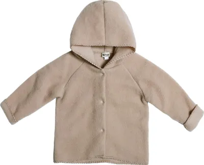 Produktbild von Alwero Wolle Weste - Gr. 56/62 - Beige | Babyjacke