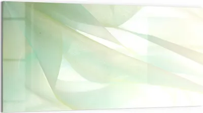 Produktbild von DEQORI Glasbild Echtglas 100x50 cm 'Zarte Eleganz' Wandbild Bild modern Deko